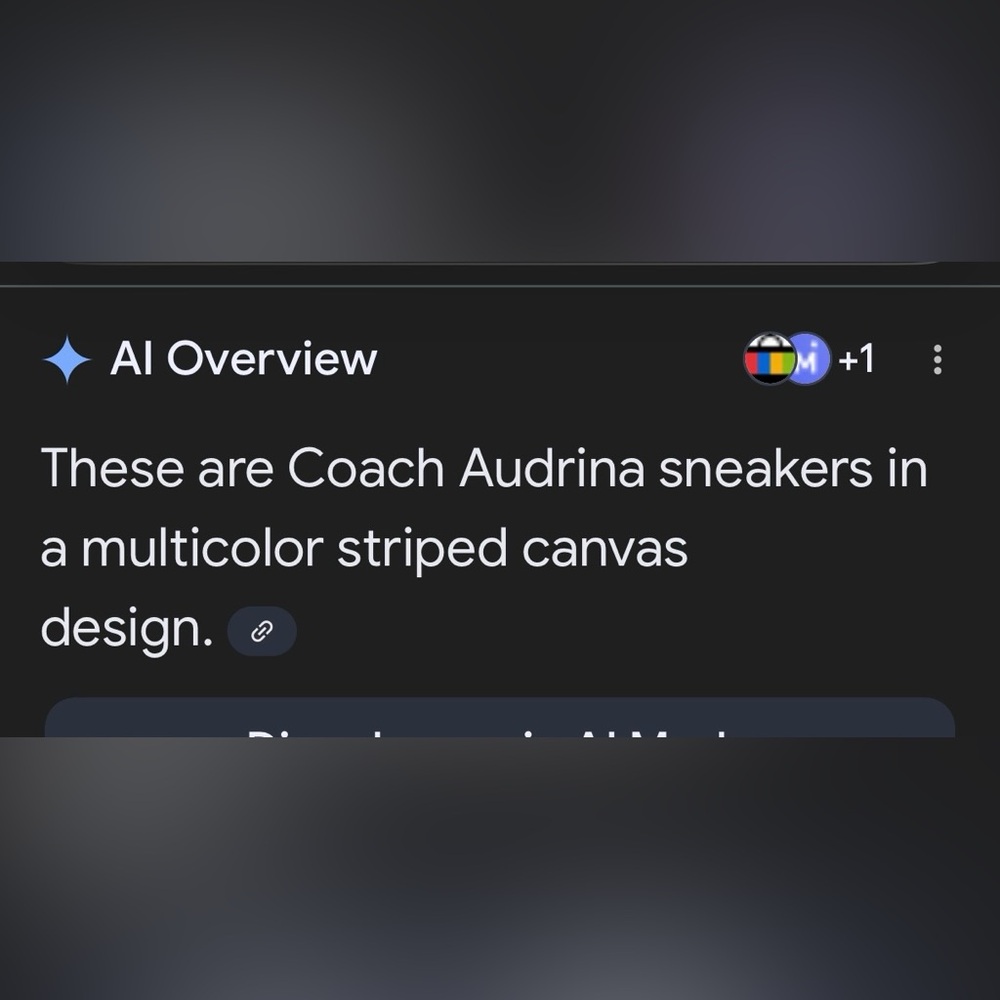 Coach Audrina in Multi Stripe Canvas Sneakers - Picture 13 of 14